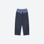 Double Waist Scripted Pants